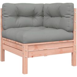 Set mobilier de grădină VidaXL 3299340 (Natural/Grey) Thumb
