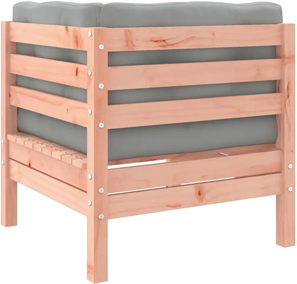 Set mobilier de grădină VidaXL 3299340 (Natural/Grey)