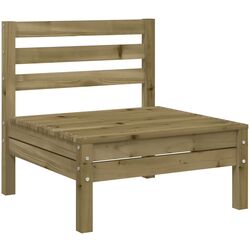 Set mobilier de grădină VidaXL 3299352 (Natural/Anthracite) Thumb