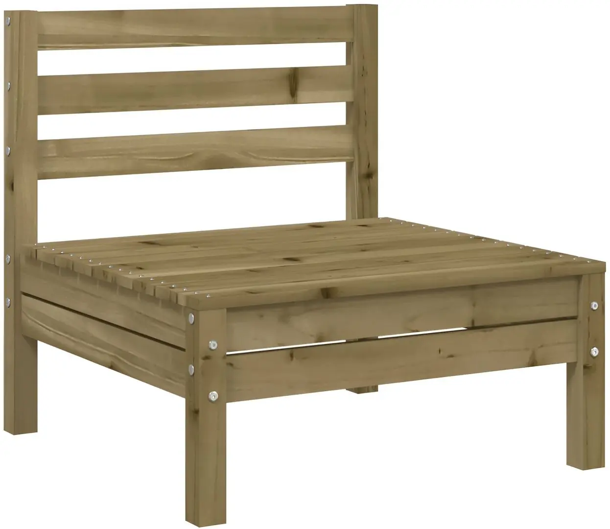 Set mobilier de grădină VidaXL 3299352 (Natural/Anthracite)