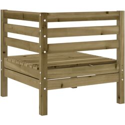 Set mobilier de grădină VidaXL 3299352 (Natural/Anthracite) Thumb