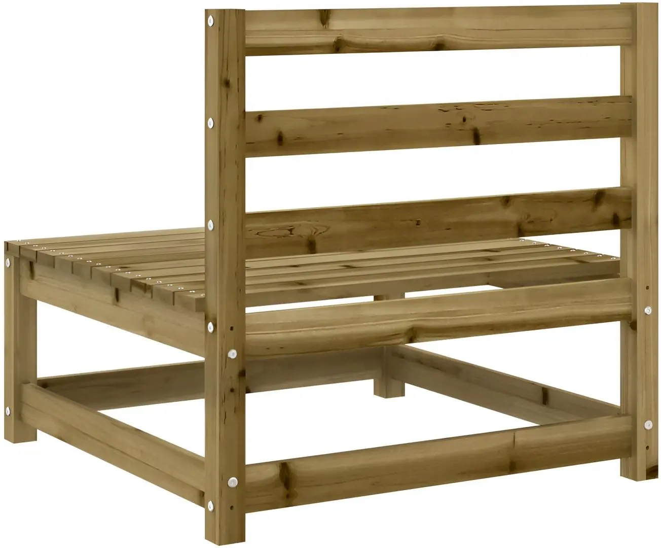Set mobilier de grădină VidaXL 3299352 (Natural/Anthracite)