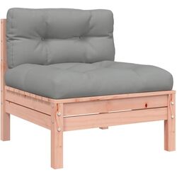 Set mobilier de grădină VidaXL 3299363 (Natural/Grey) Thumb