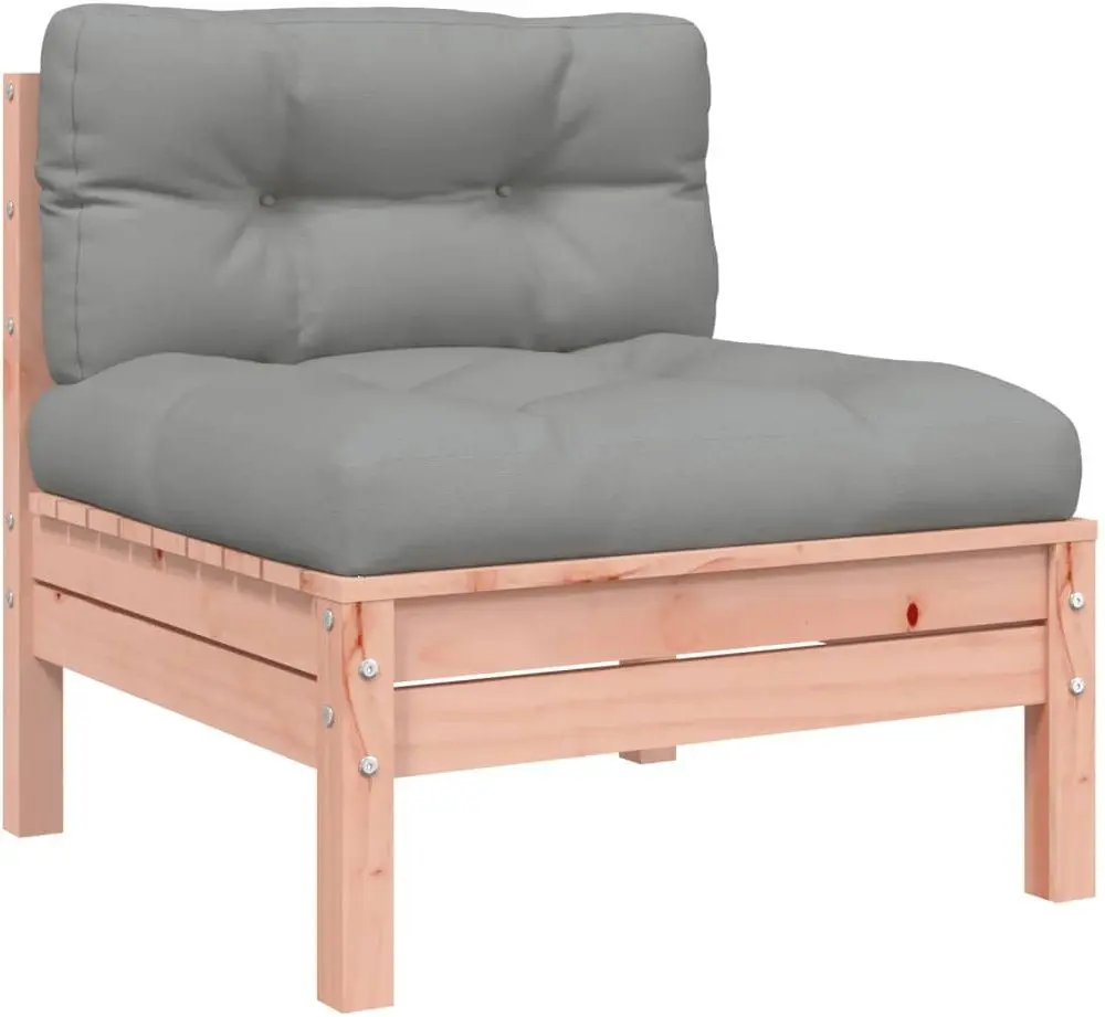 Set mobilier de grădină VidaXL 3299363 (Natural/Grey)