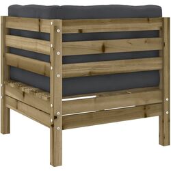 Set mobilier de grădină VidaXL 3299473 (Natural/Anthracite) Thumb