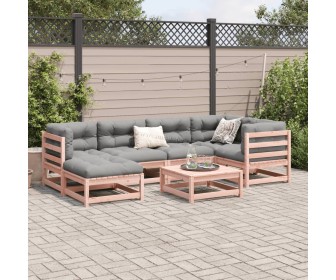 Set mobilier de gradina VidaXL 3299532 (Natural)