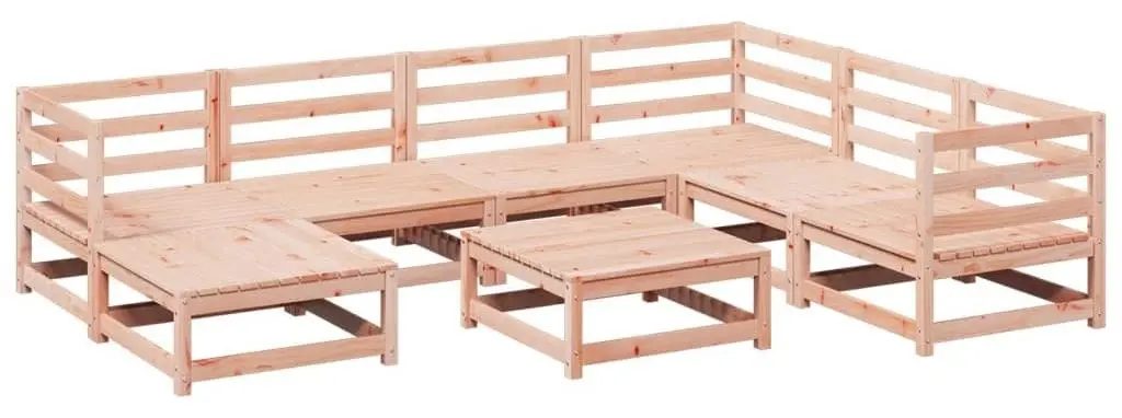 Set mobilier de gradina VidaXL 3299554 (Natural)