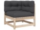 Set mobilier de gradina VidaXL 3299556 (Natural/Anthracite)