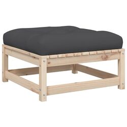 Set mobilier de gradina VidaXL 3299556 (Natural/Anthracite) Thumb