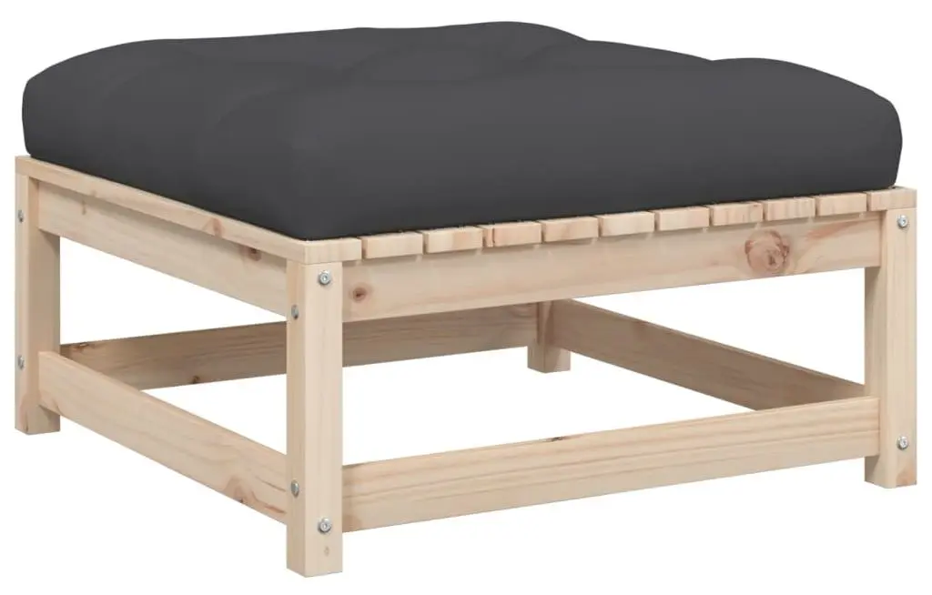 Set mobilier de gradina VidaXL 3299556 (Natural/Anthracite)