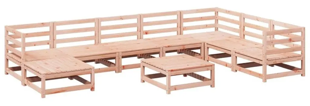 Set mobilier de gradina VidaXL 3299583 (Natural)