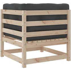 Set mobilier de grădină VidaXL 3299585 (Natural/Anthracite) Thumb