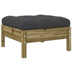 Комплект садовой мебели VidaXL 3299591 (Natural/Anthracite) Thumb