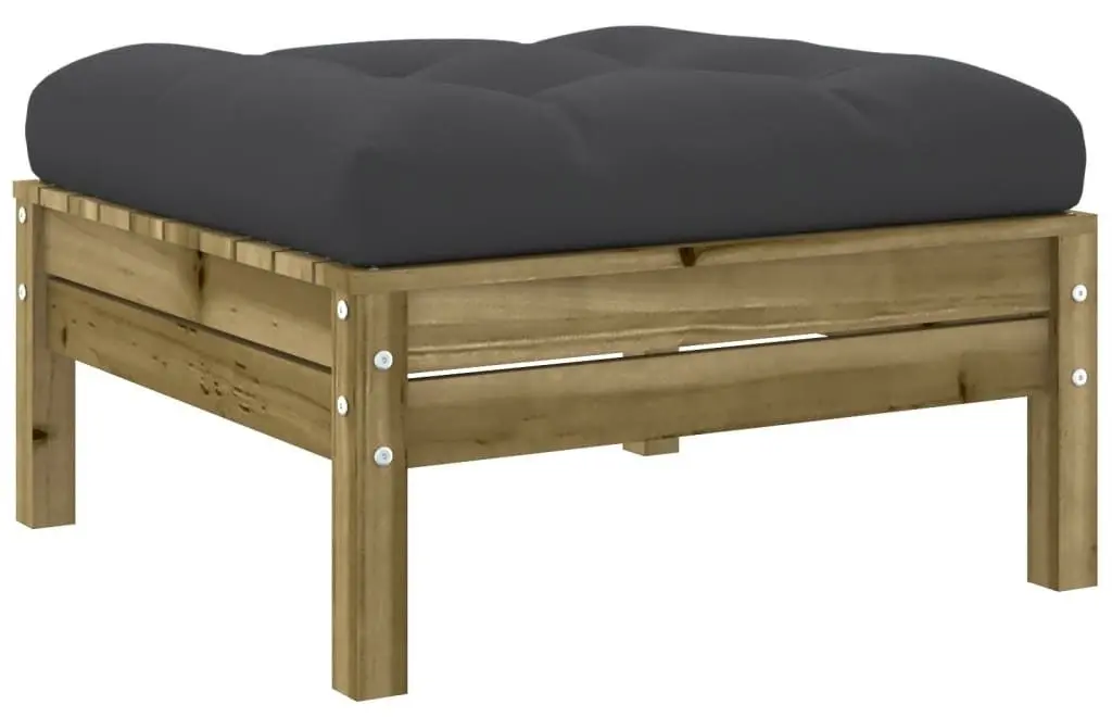 Комплект садовой мебели VidaXL 3299591 (Natural/Anthracite)