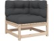 Set mobilier de grădină VidaXL 3299596 (Natural/Anthracite)