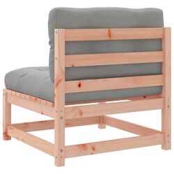 Set mobilier de gradina VidaXL 3299598 (Natural/Grey) Thumb