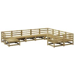 Set mobilier de gradina VidaXL 3299639 (Natural) Thumb