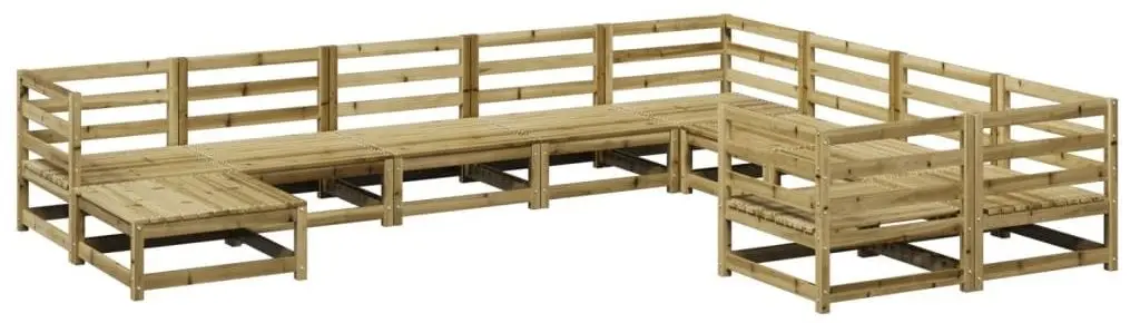 Set mobilier de gradina VidaXL 3299639 (Natural)