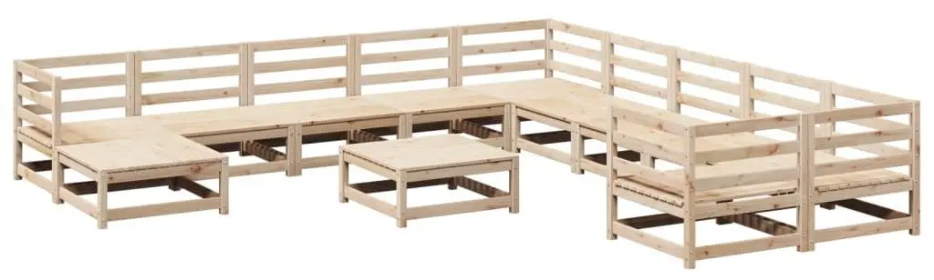 Set mobilier de gradina VidaXL 3299651 (Natural)