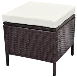 Set mobilier de gradina VidaXL 43095 (Brown/White) Thumb