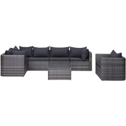 Set mobilier de grădină vidaXL 44158 (Grey) Thumb