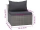 Set mobilier de grădină vidaXL 44158 (Grey)