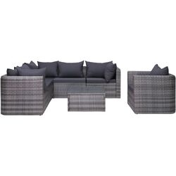 Set mobilier de grădină vidaXL 44158 (Grey) Thumb