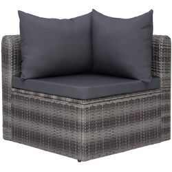 Set mobilier de grădină vidaXL 44158 (Grey) Thumb