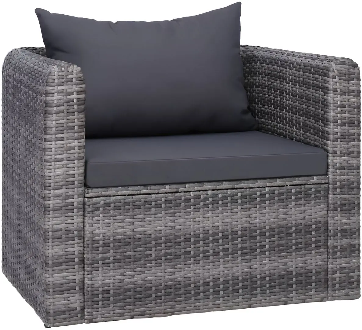 Set mobilier de grădină vidaXL 44158 (Grey) - 7