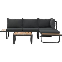 Комплект садовой мебели vidaXL 44704 (Black) Thumb