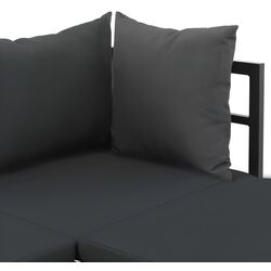 Комплект садовой мебели vidaXL 44704 (Black) Thumb