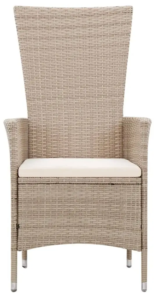 Set mobilier de gradina VidaXL 46040 (Beige/White)