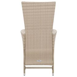 Set mobilier de gradina VidaXL 46040 (Beige/White) Thumb