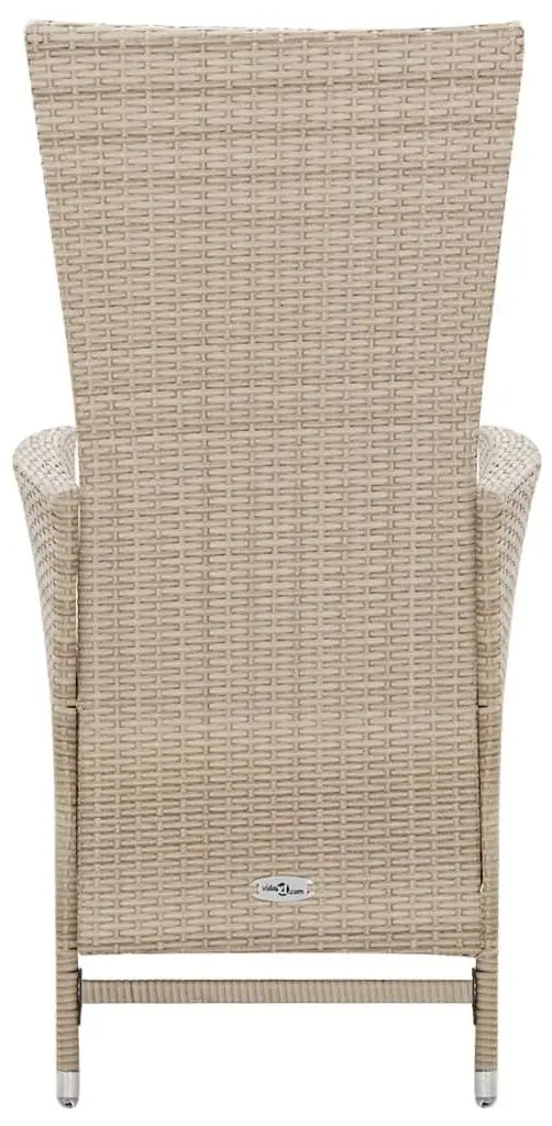 Set mobilier de gradina VidaXL 46040 (Beige/White)
