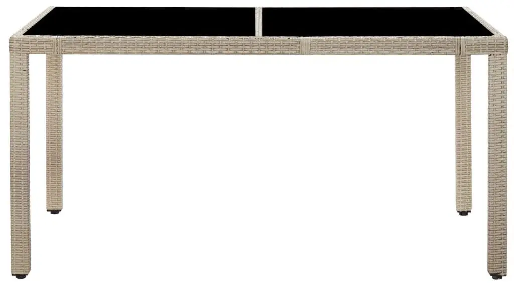 Set mobilier de gradina VidaXL 46040 (Beige/White)