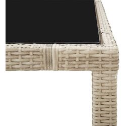 Set mobilier de gradina VidaXL 46040 (Beige/White) Thumb