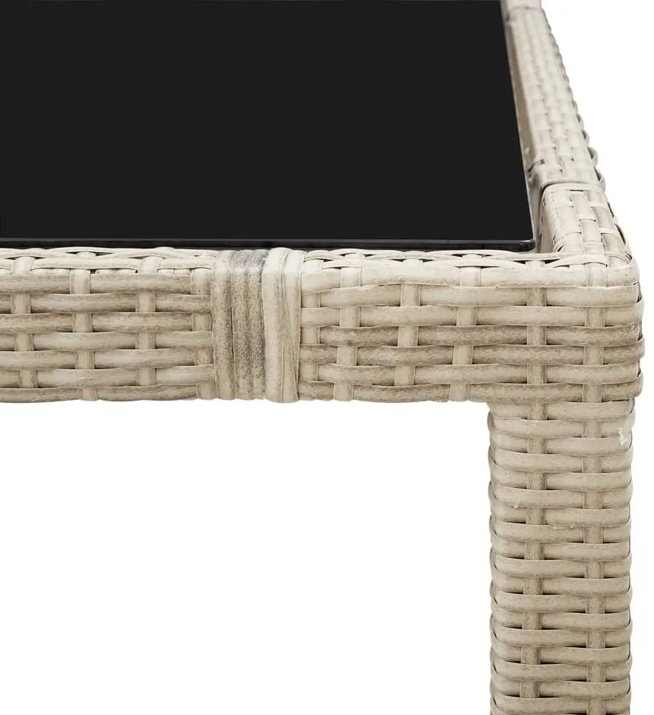 Set mobilier de gradina VidaXL 46040 (Beige/White)