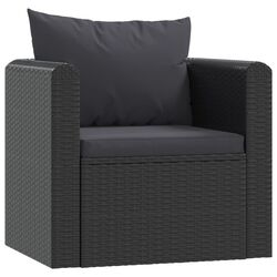 Set mobilier de gradina VidaXL 46552 (Black) Thumb