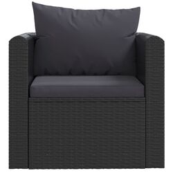 Set mobilier de gradina VidaXL 46552 (Black) Thumb