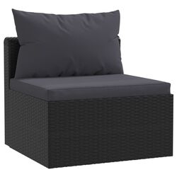 Set mobilier de gradina VidaXL 46552 (Black) Thumb