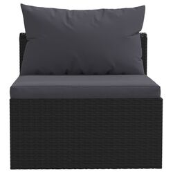 Set mobilier de gradina VidaXL 46552 (Black) Thumb