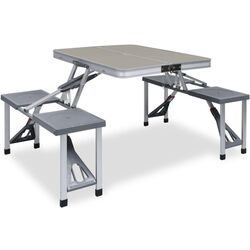 Set mobilier de gradina VidaXL 47686 (Grey) Thumb