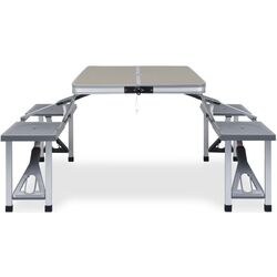 Set mobilier de gradina VidaXL 47686 (Grey) Thumb