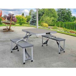 Set mobilier de gradina VidaXL 47686 (Grey)