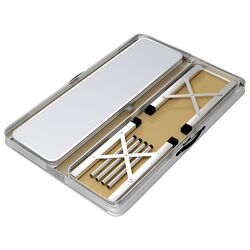 Set mobilier de gradina VidaXL 48181 (White/Silver) Thumb