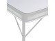 Set mobilier de gradina VidaXL 48181 (White/Silver)