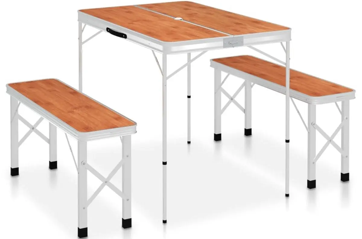 Комплект садовой мебели VidaXL 48182 (Brown/Silver) - 2