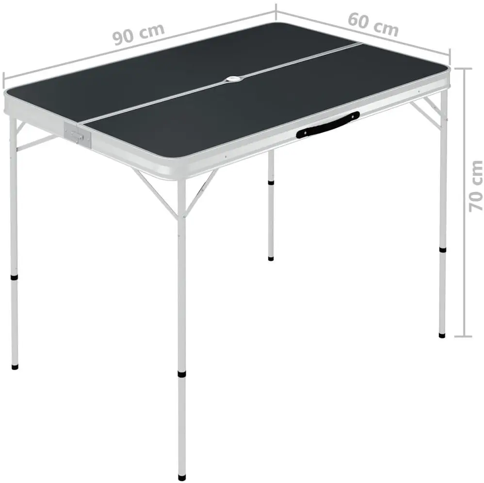 Комплект садовой мебели VidaXL 48183 (Grey/Silver) - 8
