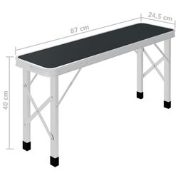Комплект садовой мебели VidaXL 48183 (Grey/Silver) Thumb