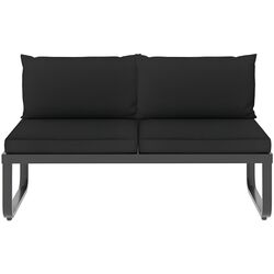 Set mobilier de grădină VidaXL 48654 (Dark Grey/Brown) Thumb